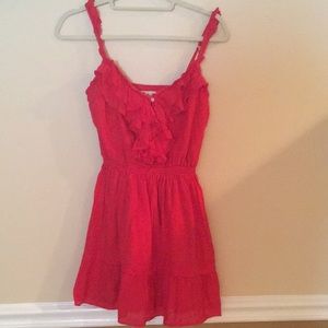 Bundle Hollister petite ruffle dresses.